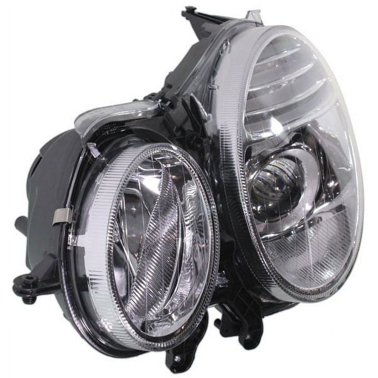 Headlight Compatible With 2007-2009 Mercedes Benz E550 E63 AMG Left Driver Halogen With bulb(s) - Image 6