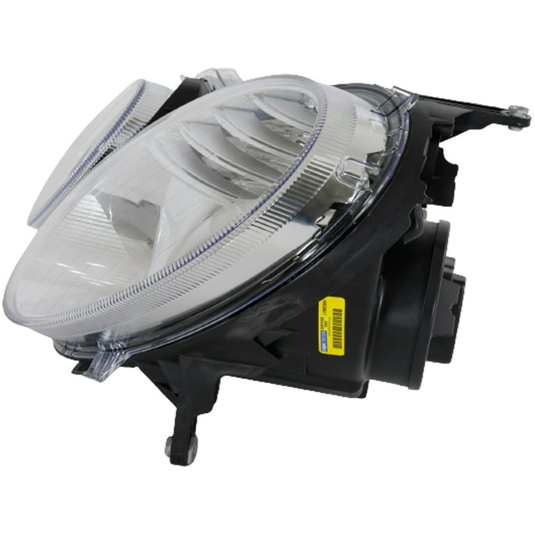Headlight Compatible With 2007-2009 Mercedes Benz E550 E63 AMG Left Driver Halogen With bulb(s)