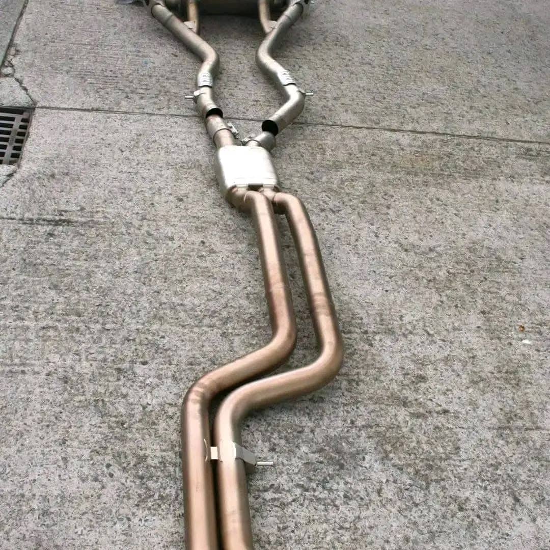 BMW F Series M3/M4 complete Akrapovic Evolution Line exhaust system with Carbon Fibre Tips. - Image 7