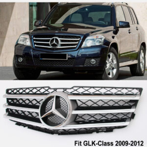Front Grille Grill For 2009 2010 2011-12 Mercedes Benz X204 GLK300 GLK350 w/Star