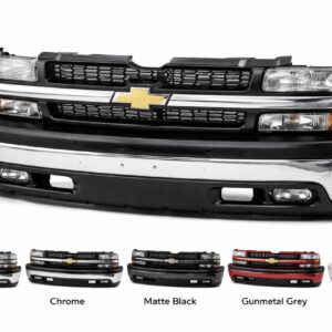 Chevrolet Silverado front bumper, Silverado 1999 bumper and grill, Silverado