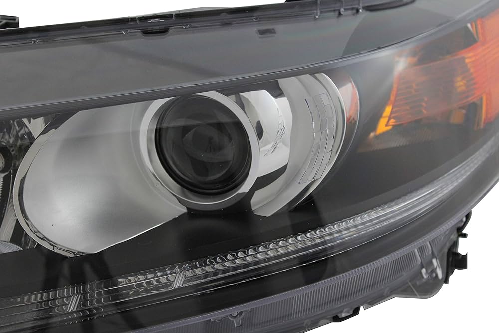 Gold Shrine Headlights Lamps Set for Honda Accord Coupe 2013–2015 (Halogen, Driver & Passenger Side) - Image 5