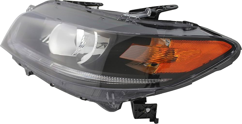 Gold Shrine Headlights Lamps Set for Honda Accord Coupe 2013–2015 (Halogen, Driver & Passenger Side) - Image 6
